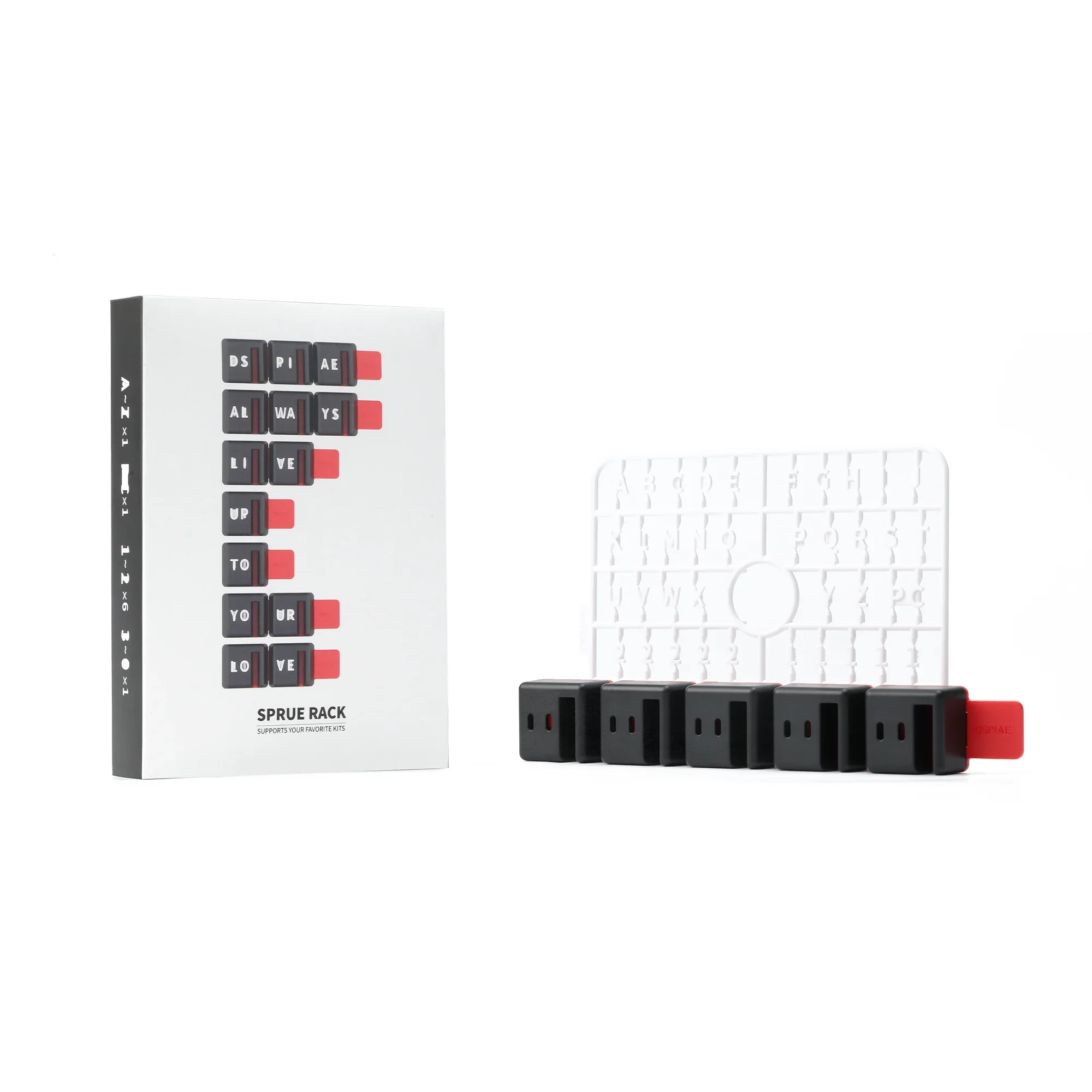 Model Kit Runner Organizer - Dspiae PT-SR 簡単組み立てモデル パネルホルダー 多用途で安定した 28