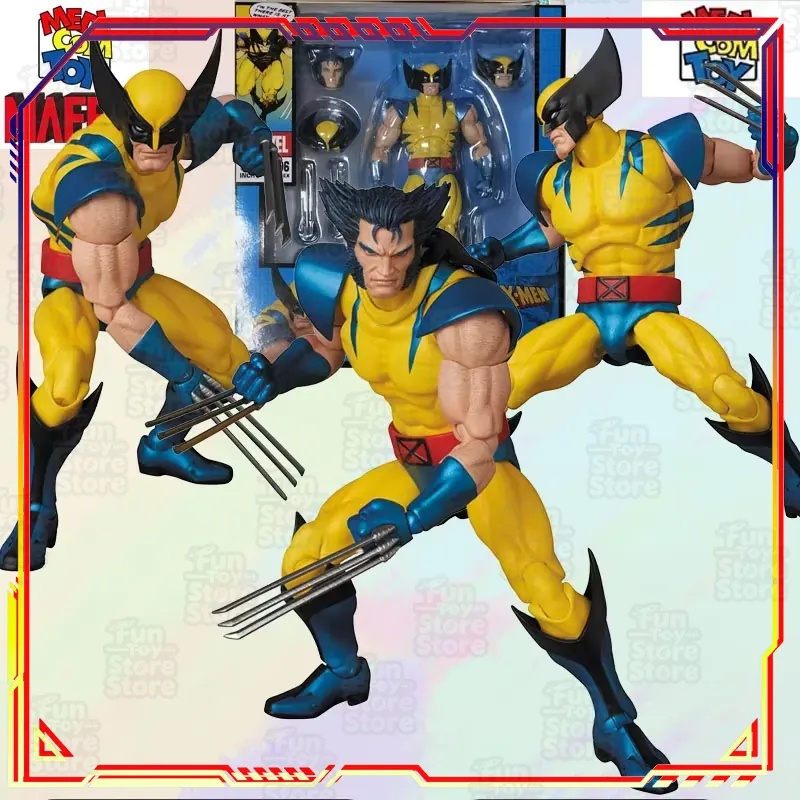 Model Kit Wolverine - メディコムトイ MAFEX 096 ウルヴァリンコミックアクションフィギュアオリジナルアニメモデルキットグッズ玩具フィギュア大人と男の子へのギフト