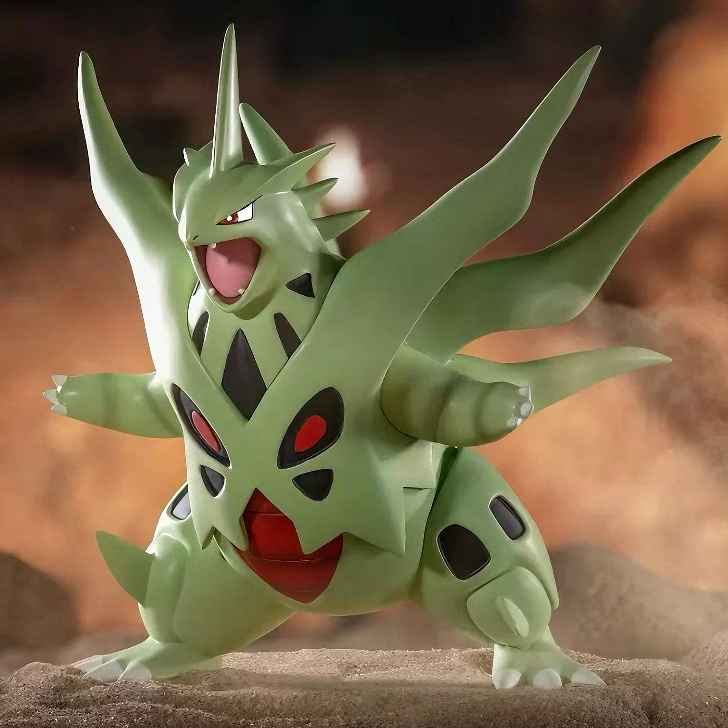 Model Kit Lugia - ポケモンメガフィギュア,アニメフィギュア,像モデル,人形コレクション,部屋の装飾,机のおもちゃ,ギフト,PVC,14cm,1:20