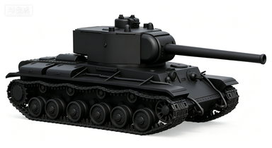 Model Kit Tank - SSMODEL 1/72、1/100、1/144、1/200スケール対応 KV-1、KV-220 ソ連実験戦車 レジンモデルキット TSS0142