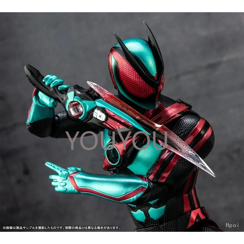 Model Kit Kamen Rider - 在庫あり本物のバンダイ仮面ライダーモデルキットSHF Zeztz Physicam Impactアニメアクションフィギュア完成品