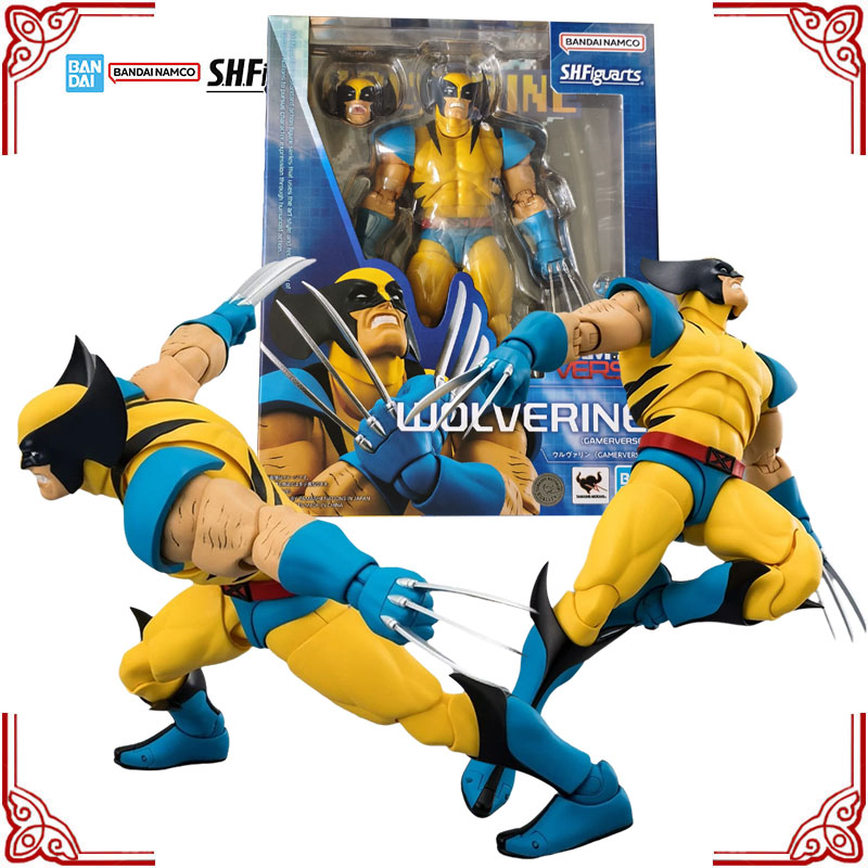 Model Kit Wolverine - 在庫あり 純正バンダイ マーベル モデルキット SHF ウルヴァリン