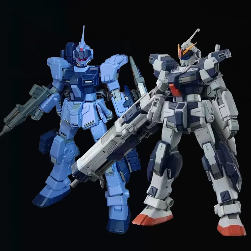 Model Kit Zaku - HGUC 1/144 ペールライダー騎兵プラスチック組立モデルキットアクションフィギュアデスクトップ装飾人形少年パズルおもちゃギフトグッズ
