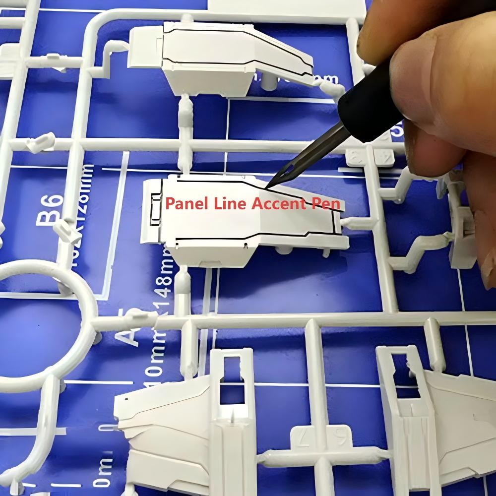Model Kit Runner Organizer - インフィルトレーションライン DIY ホビーツール パネルライン アクセントペン 組み立てモデルツール