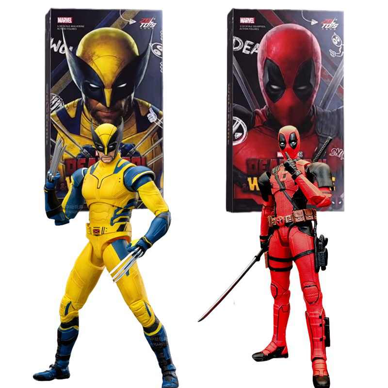 Model Kit Wolverine - オリジナル 2024 デッドプール & ウルヴァリンアクションフィギュア映画版 ZD