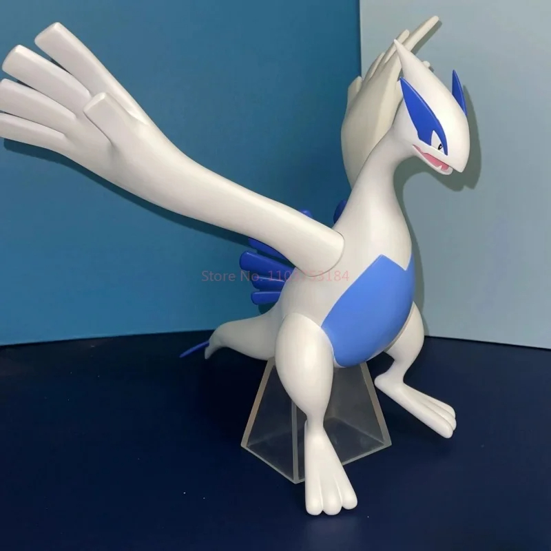 Model Kit Lugia - 高品質ポケモンルギアフィギュア組み立てフィギュア超強力な属性ポケモンアクションフィギュア模型玩具収集子供のホリデーギフト
