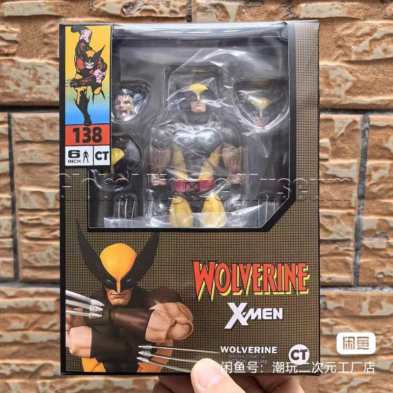 Model Kit Wolverine - 在庫あり Ct Toy ブラウン ウルヴァリン マフェックス