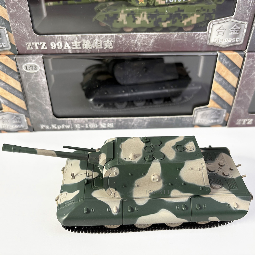 1/72 スケールドイツ E-100 重戦車 E100 ラッ - Model Kit Tank のレビューと価格