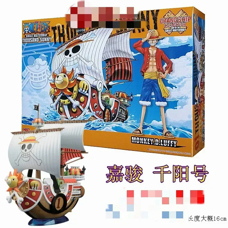 コレクターモデルワンピース本物フィギュア千サンニーメリーホワ - Model Kit One Piece Ship のレビューと価格