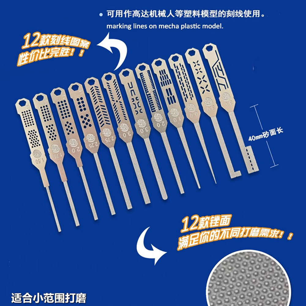 ホビー モデル クラフト ツール 細かい部分研削ヤスリ +  - Model Kit Tool Set のレビューと価格