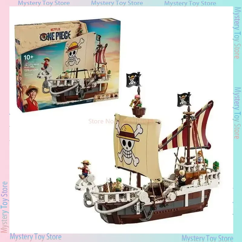 ワンピース ゴーイング・メリー号 海賊船 組み立てブロックセ - Model Kit One Piece Ship のレビューと価格