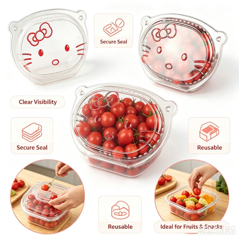 10個入り収納ボックス。かわいいアニメ柄で、キッチンやピクニ - Model Kitchen Set Pvc のレビューと価格