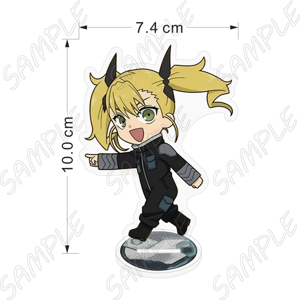 怪獣No. アニメアクリルスタンド 10cm チビフィギュア - Model Kit Kaiju No 8 のレビューと価格