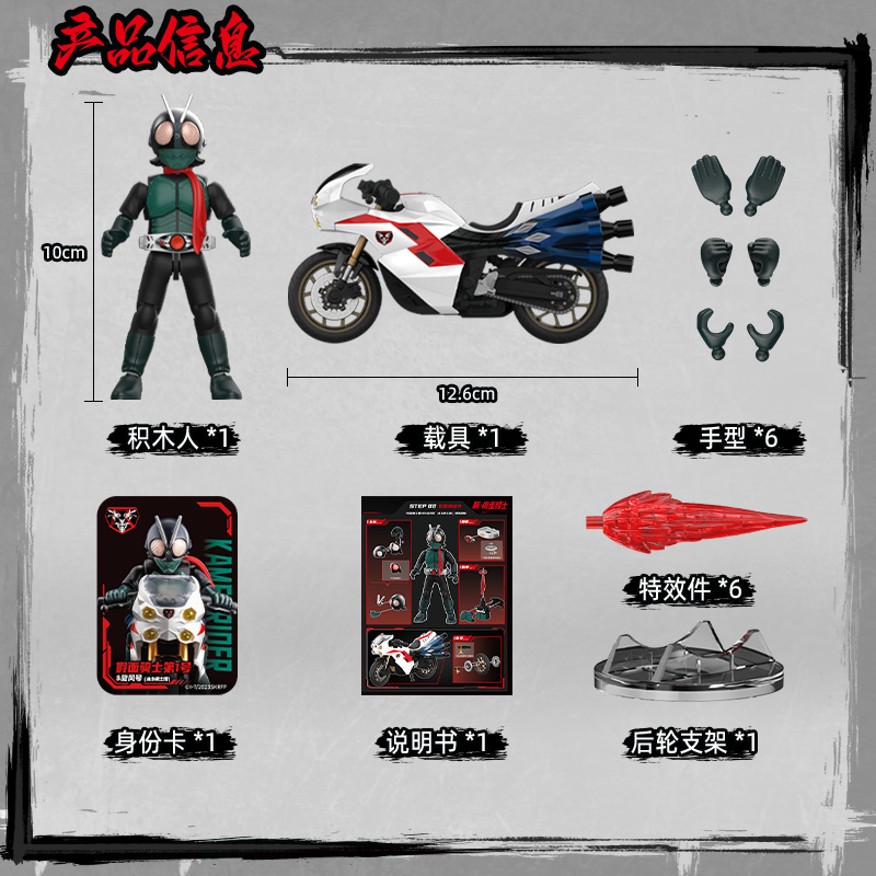 ブロッキー仮面ライダーアクションフィギュアおもちゃクーガシン - Model Kit Kamen Rider のレビューと価格