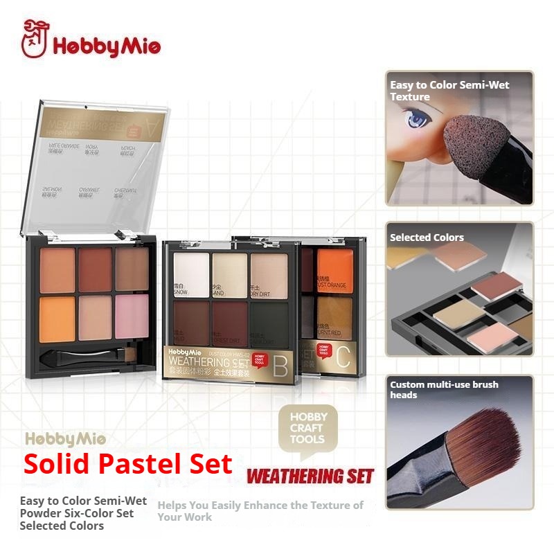 HOBBY MIO HWS-01/02/03 ソリッドパステ - Model Kit Tool Set のレビューと価格