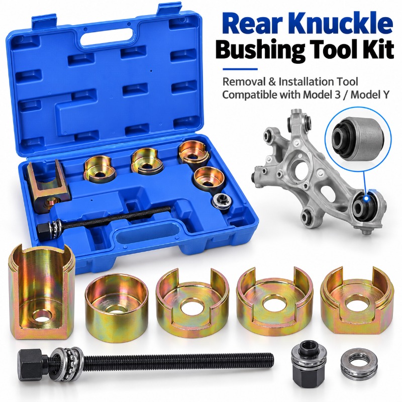 テスラ モデル3/Y用、リアナックルブッシング取り外し・取り - Model Kit Tool Set のレビューと価格