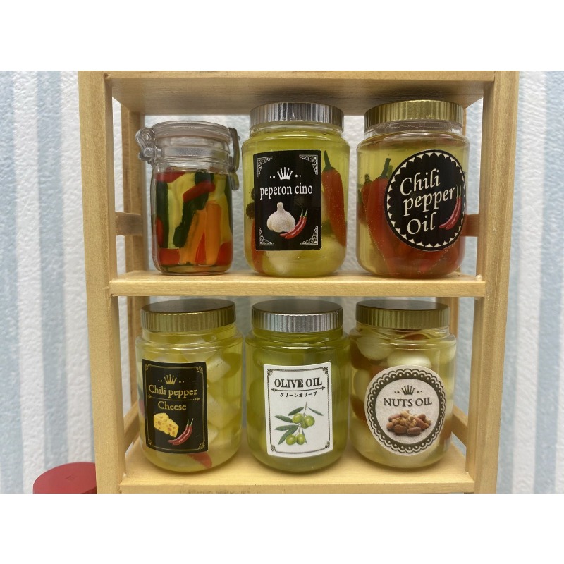 ピクルス食品ガチャポン キュートな漫画風 1:12 ミニチュ - Model Kitchen Set Pvc のレビューと価格