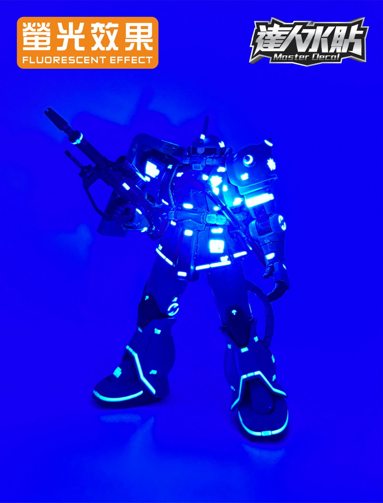 マスターデカール H028 蛍光ウォータースライドデカール  - Model Kit Gundam Hg のレビューと価格