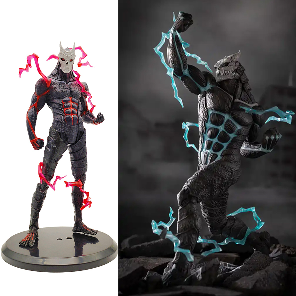 RED New Monster 8 フィギュア 21cm 怪 - Model Kit Kaiju No 8 のレビューと価格