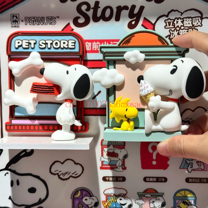 ピーナッツ スヌーピー 冷蔵庫マグネット ブラインドボックス - Model Kitchen Set Pvc のレビューと価格
