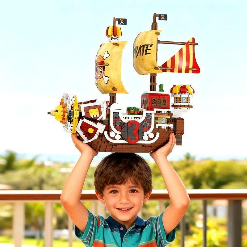 ワンピース モンキー・D・ルフィ サウザンド・サニー号 組み - Model Kit One Piece Ship のレビューと価格