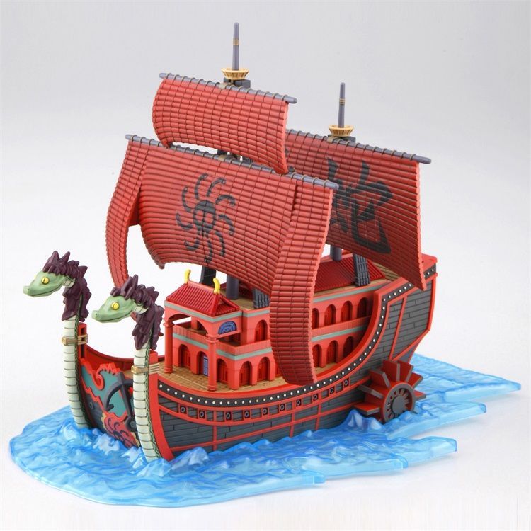 バンダイボア・ハンコック九蛇海賊船ワンピース組立モデルキット - Model Kit One Piece Ship のレビューと価格